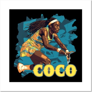 Coco Gauff Posters and Art